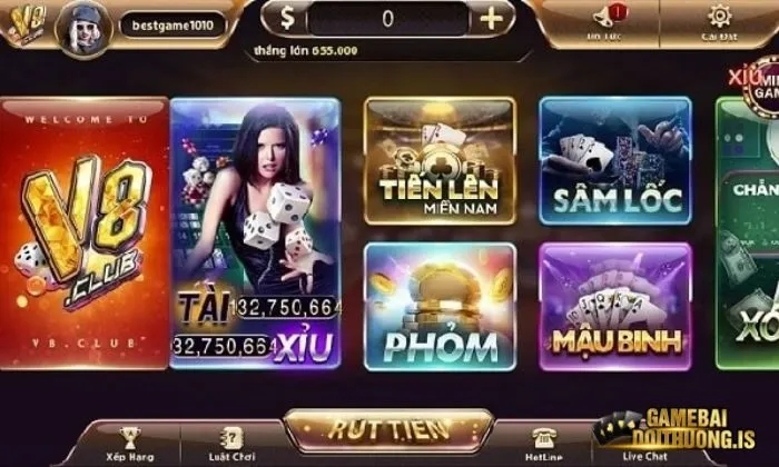 V8club – nhà cái đổi thưởng hấp dẫn